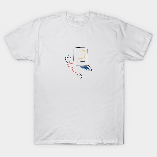 Original apple logo shirt shop